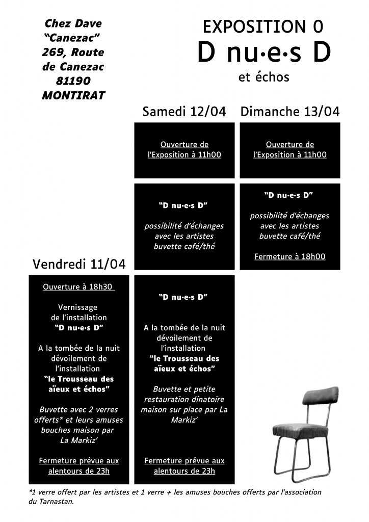 planning expo 11/12/13 avril