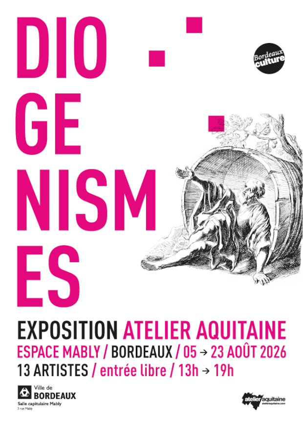 Affiche Atelier Aquitaine Mably Diogenismes